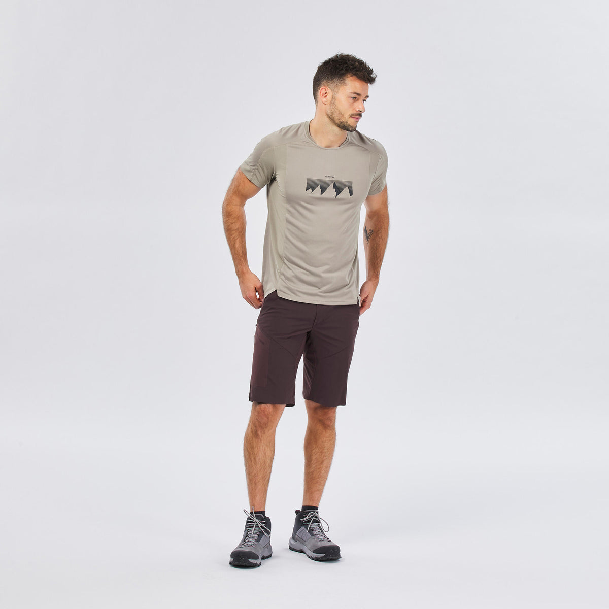 Quechua Men's Hiking Long Shorts