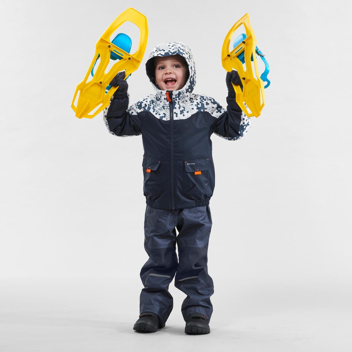 Quechua Kids' 2-6 Years Snow Hiking Warm And Waterproof Trousers SH500 U