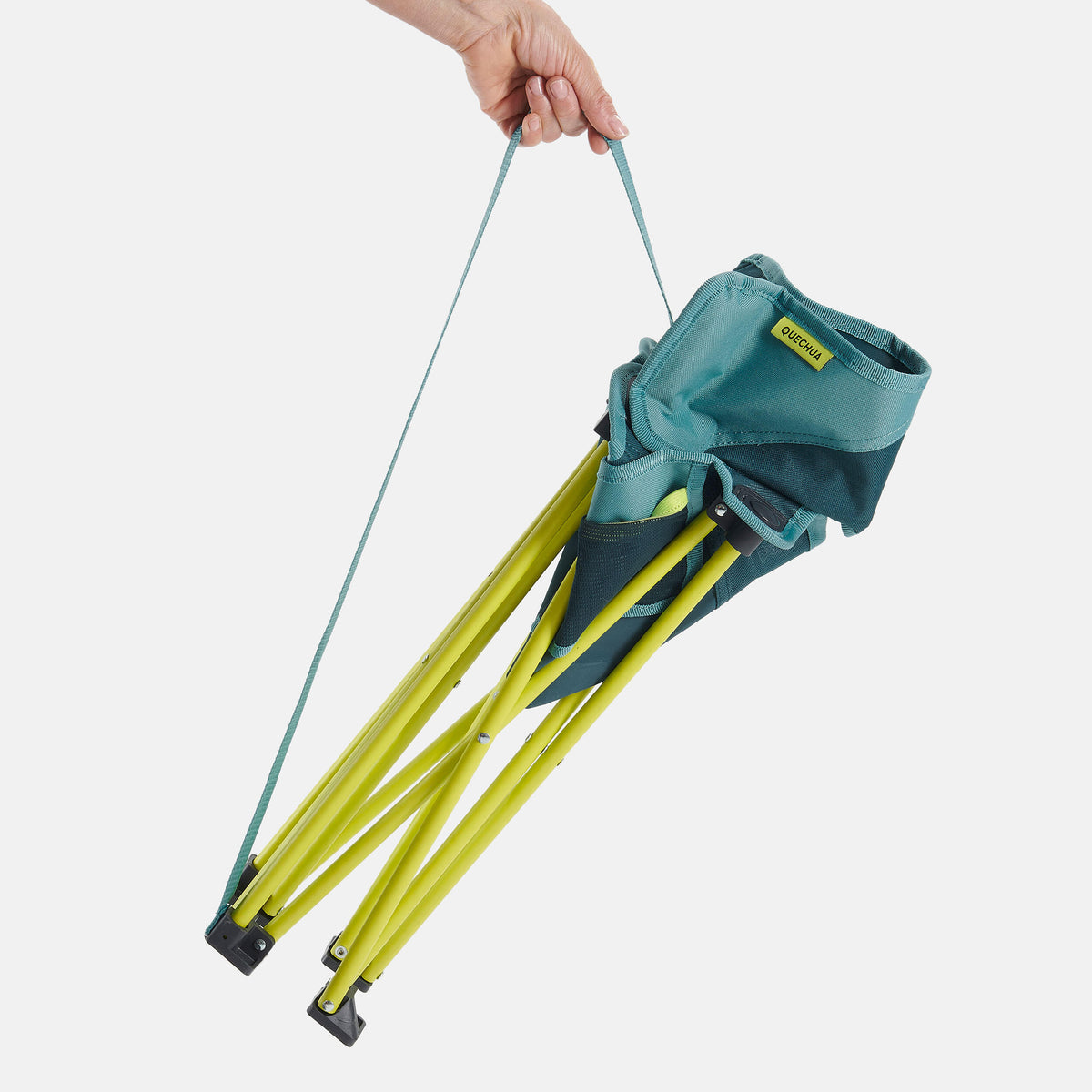 Quechua LOW FOLDING CAMPING CHAIR MH100 Blue
