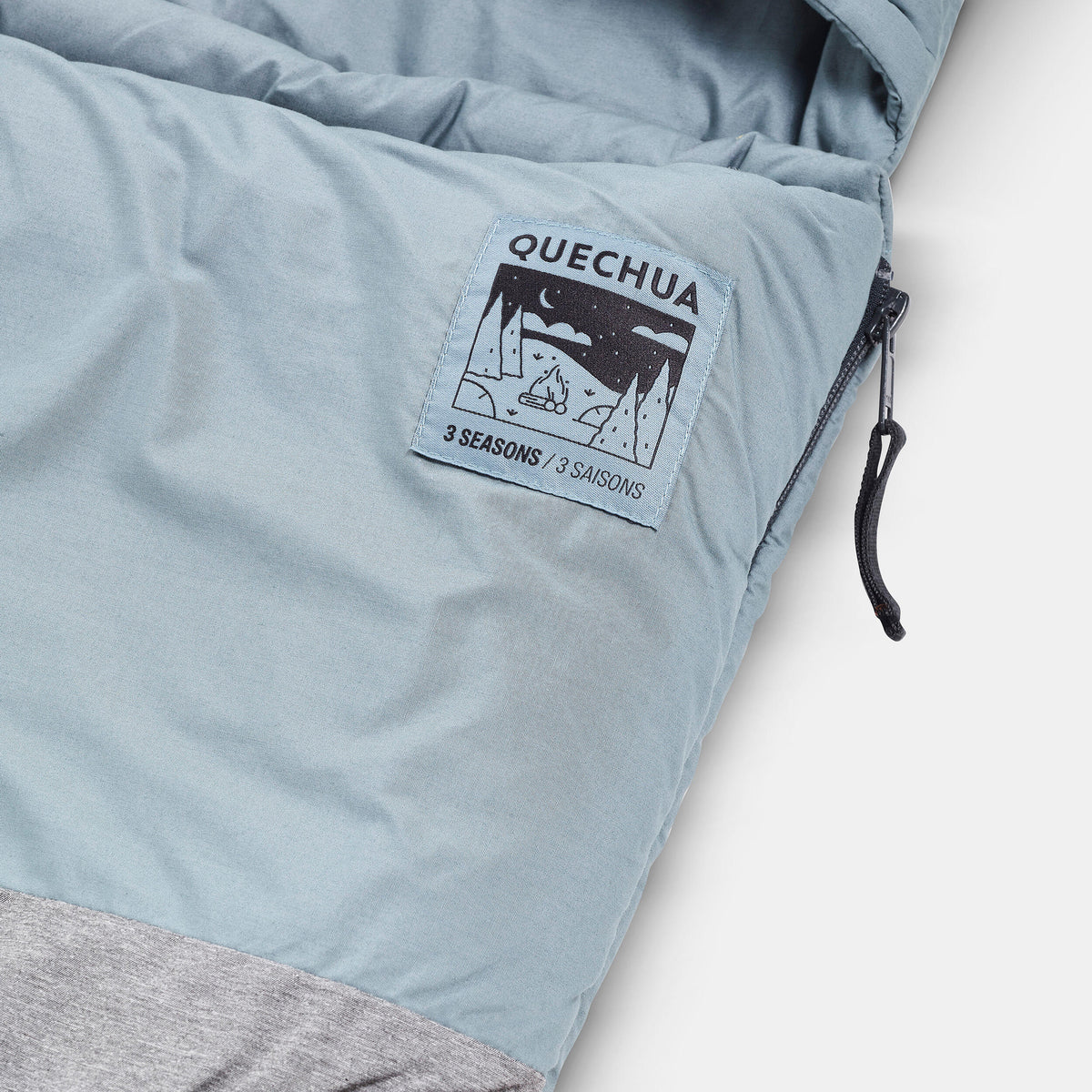 Quechua CAMPING SLEEPING BAG - ARPENAZ 0° COTTON DOUBLE