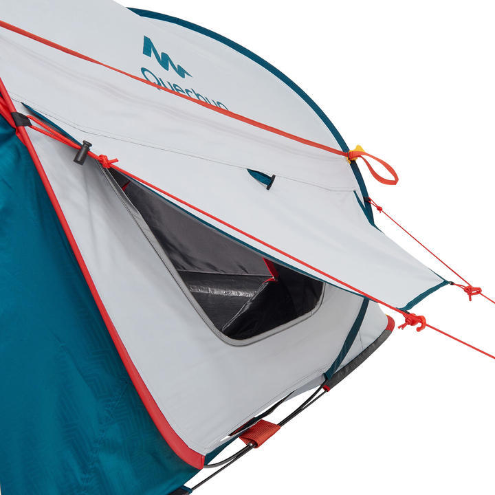 Quechua REFURBISHED 2 PERSON BLACKOUT POP-UP TENT - 2 SECONDS XL FRESH