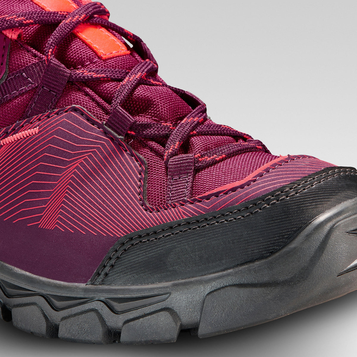 Quechua Kids' Hiking Shoes MH120 LOW 35 To 38