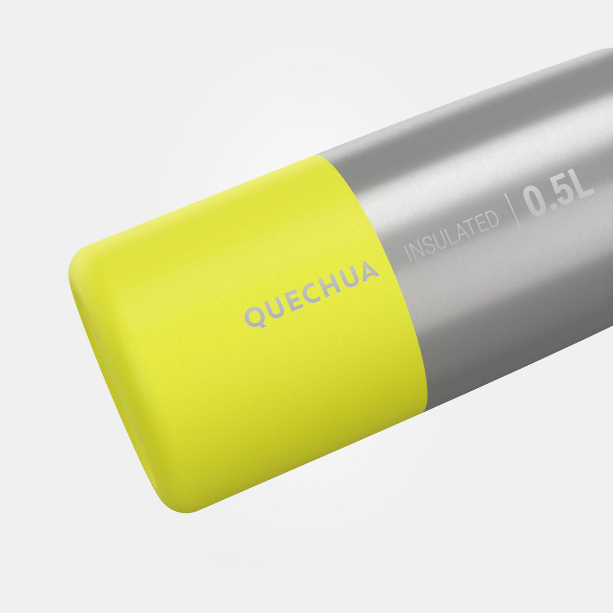 Quechua Isothermal Stainless Steel Hiking Flask MH500 0.5 L Turquoise