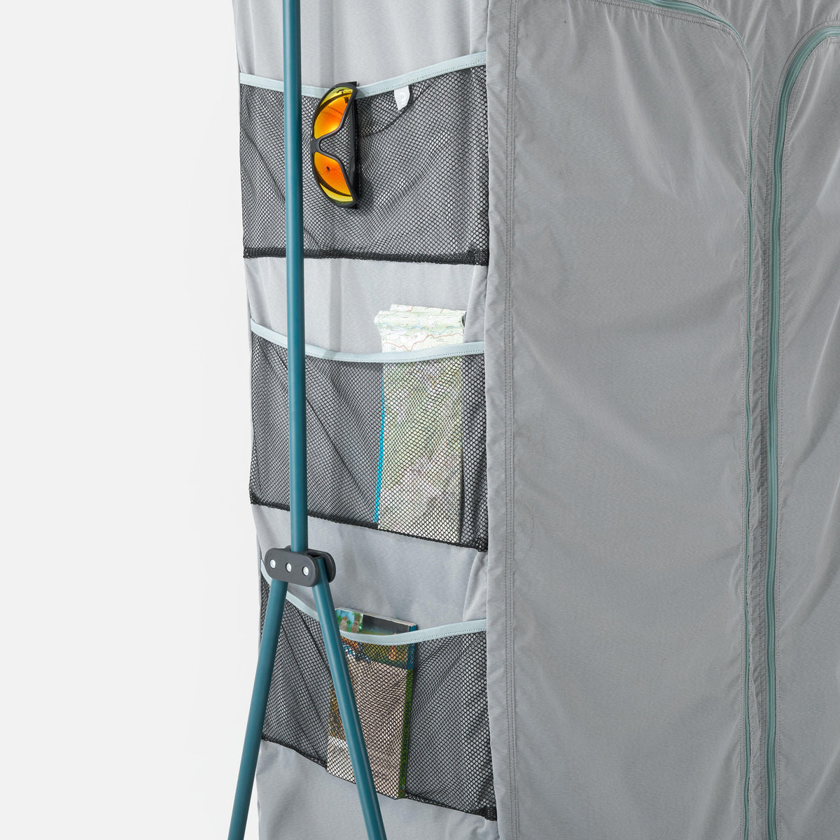 Quechua Large Folding And Compact Camping Wardrobe 