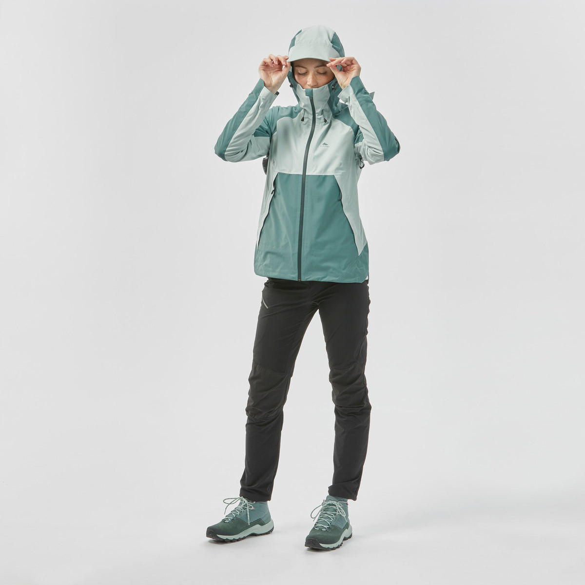 Quechua Women's Waterproof Mountain Walking Jacket 