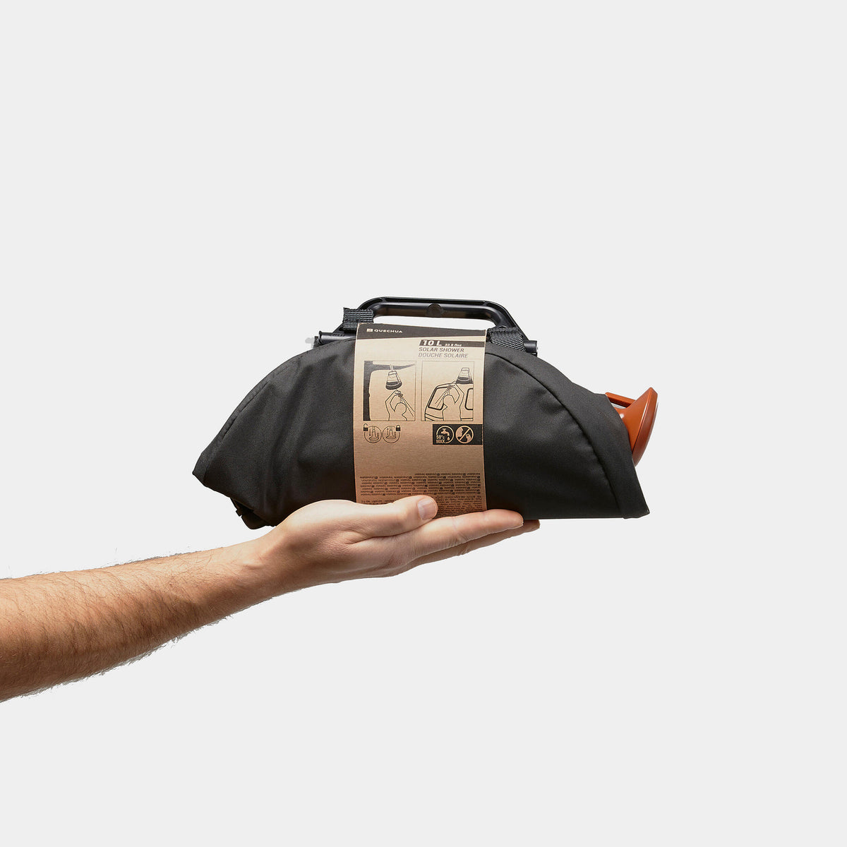 Quechua SOLAR CAMPING SHOWER - 10 LITRES