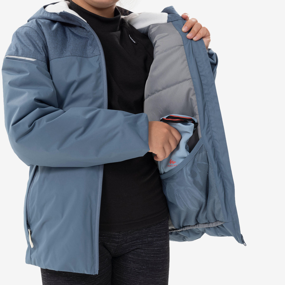 Quechua Kids’ Waterproof Winter Hiking Jacket SH100 X-Warm -3°C Age 7 