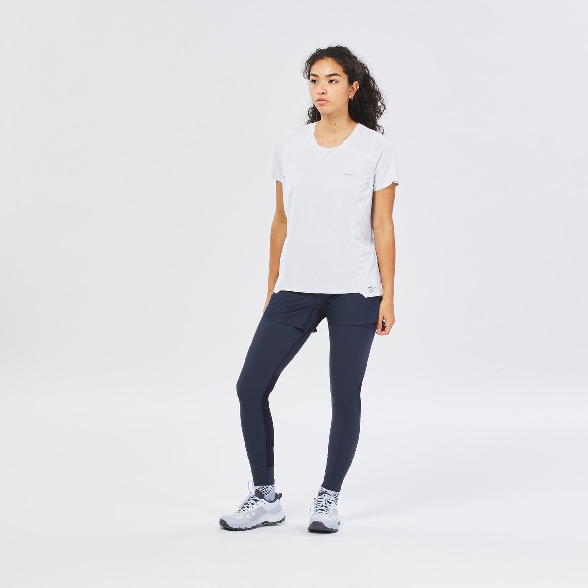 Quechua Women's Ultra-light, Rapid Hiking T-shirt FH 500 