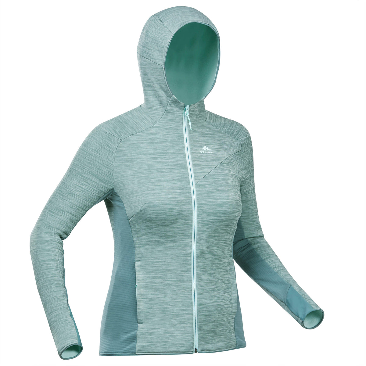 Quechua Women's Hiking Thin Fleece Jacket 