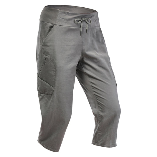 Quechua Women's Cropped Hiking Trousers 
