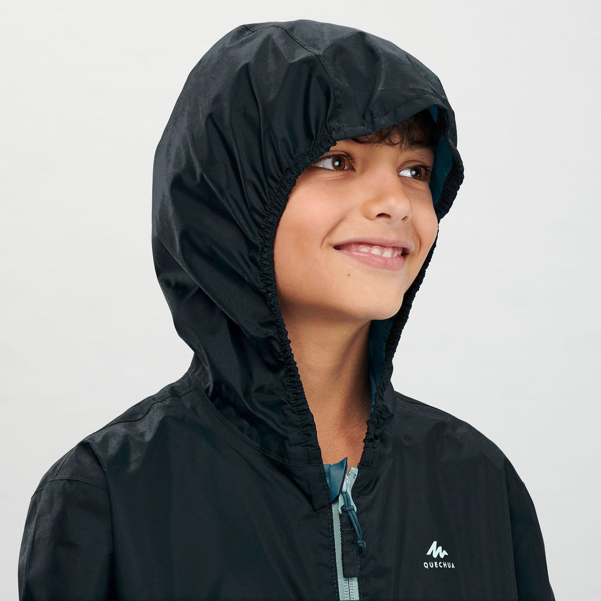Quechua Kids’ Hiking Waterproof Jacket MH150 7-15 Years 