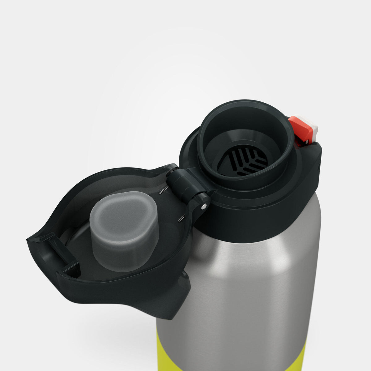 Quechua Isothermal Stainless Steel Hiking Flask MH500 0.5 L Turquoise