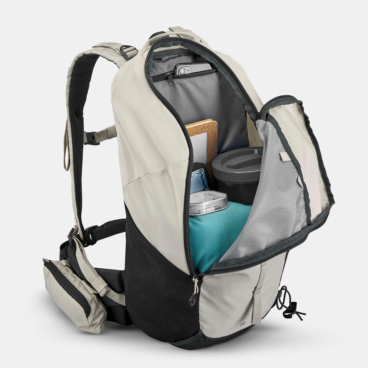 Quechua Mountain Hiking Backpack 20L 