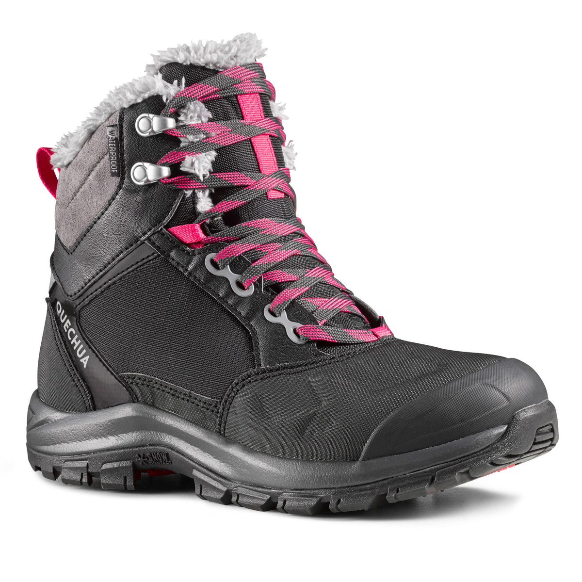 Quechua Women's Warm And Waterproof Hiking Boots 