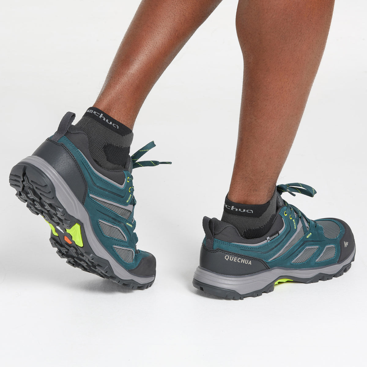 Quechua Men’s Waterproof Mountain Walking Shoes - MH100 