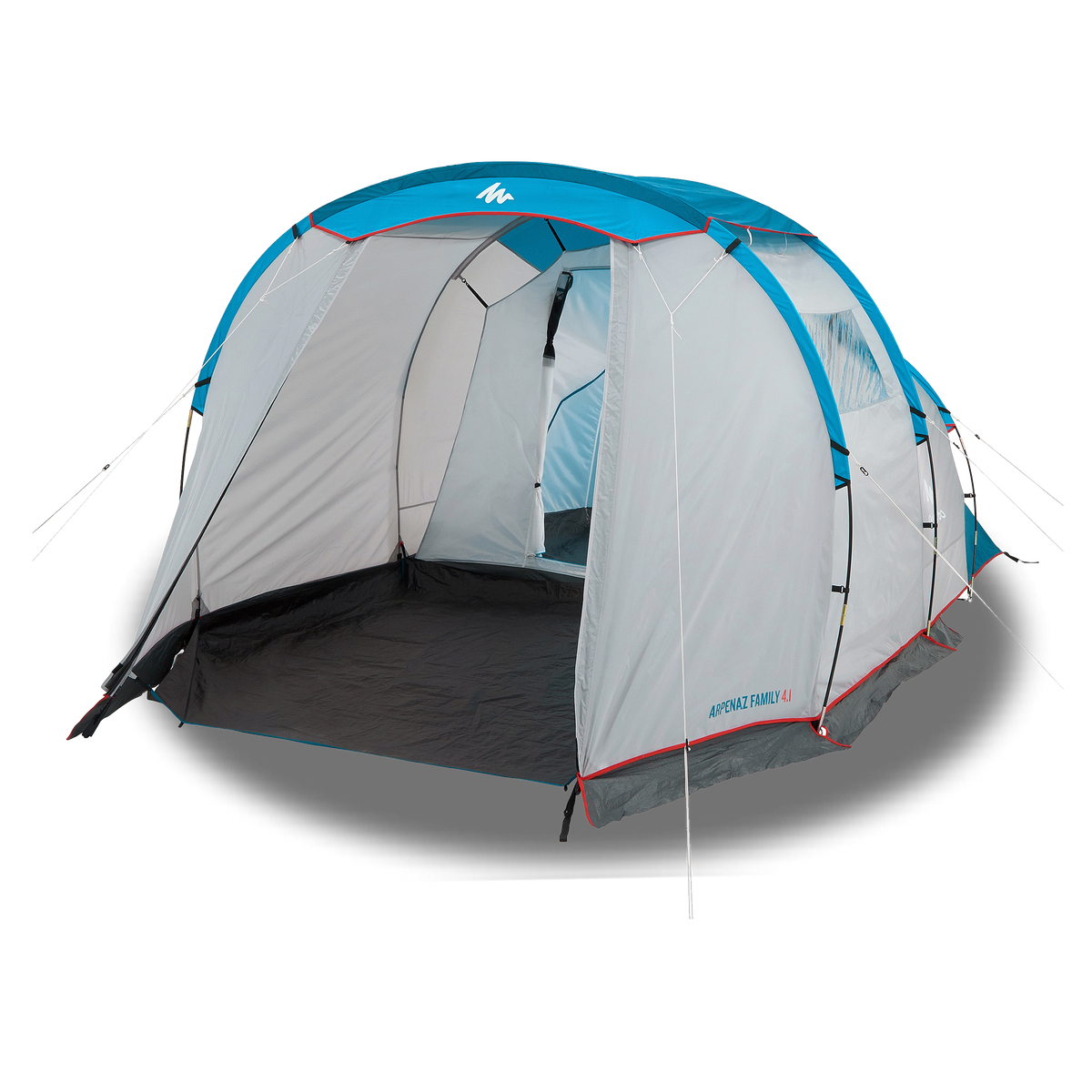 Quechua 4 Man Tent With Poles 