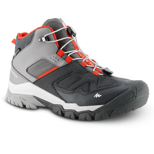 Quechua Kids' Waterproof Lace-Up Boots - Size 3-5 
