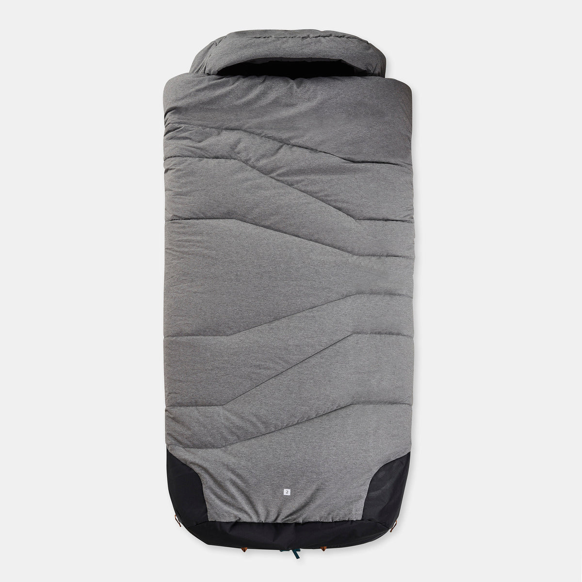 Quechua 2-IN-1 COTTON SLEEPING BAG FOR CAMPING 