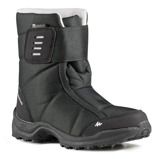 Quechua Kids’ Warm Waterproof Snow Hiking Boots SH100 X-Warm Size 7 