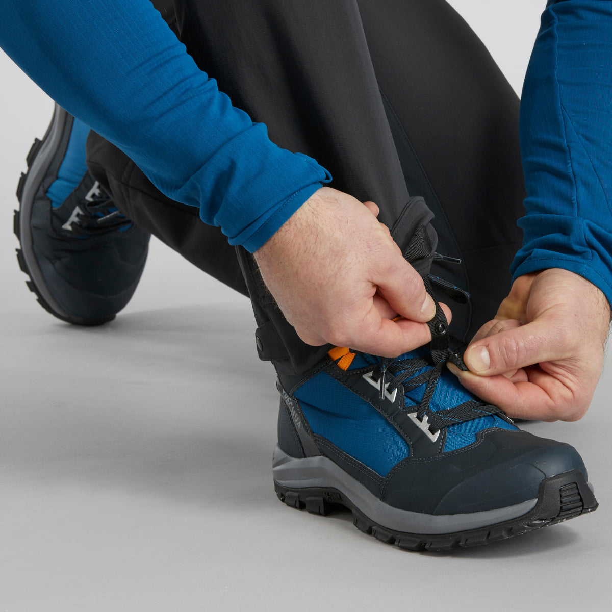 Quechua MEN'S WARM WATER-REPELLENT HIKING TROUSERS - SH100 X