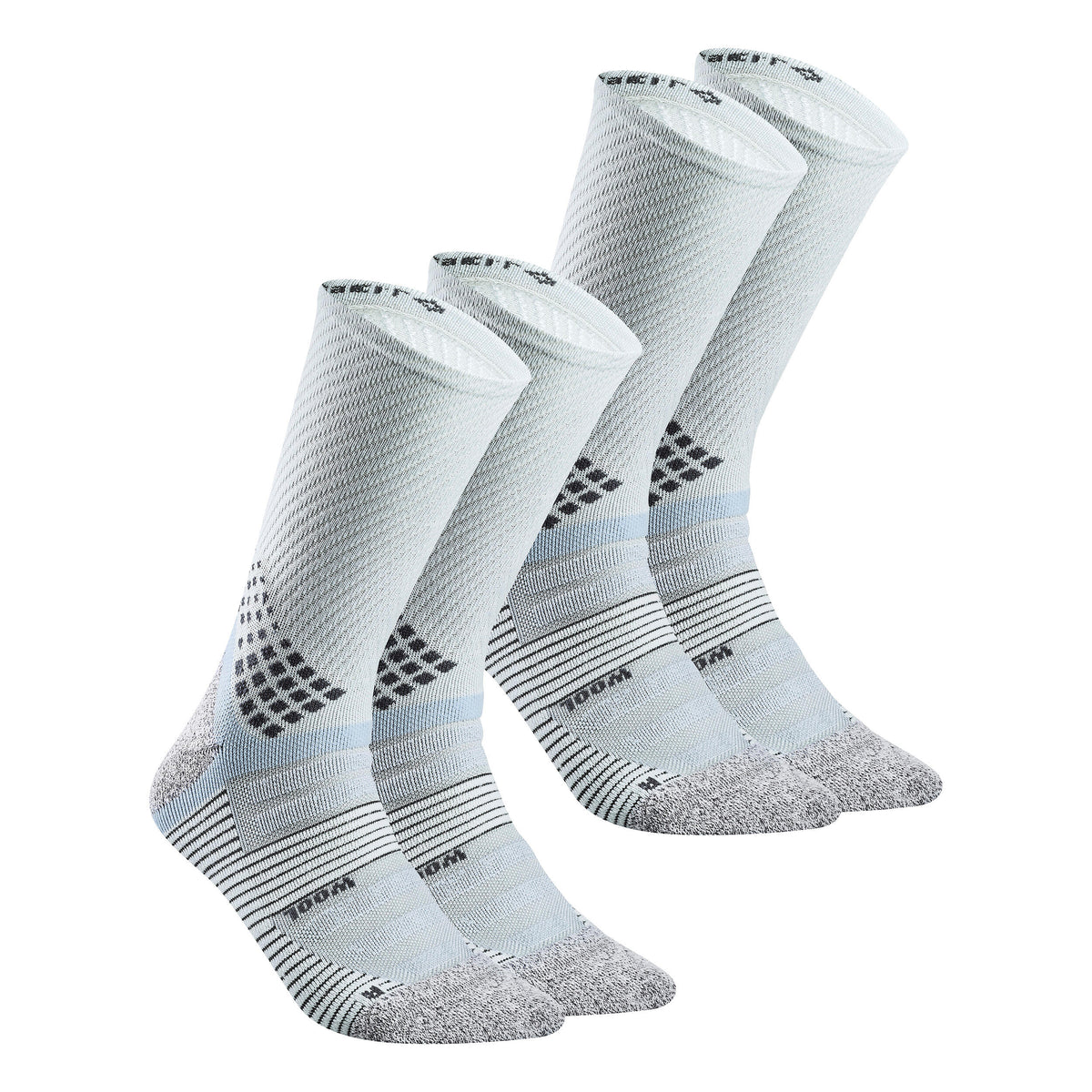 Quechua Hiking Socks Hike 900 High 2-Pack 