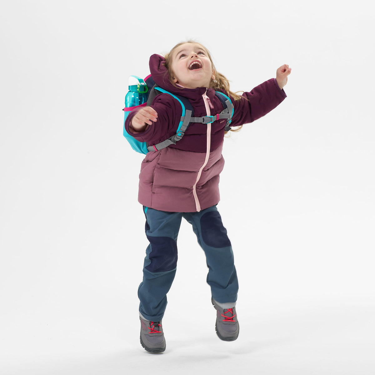 Quechua Kids’ Hiking Padded Jacket - Aged 2-6 