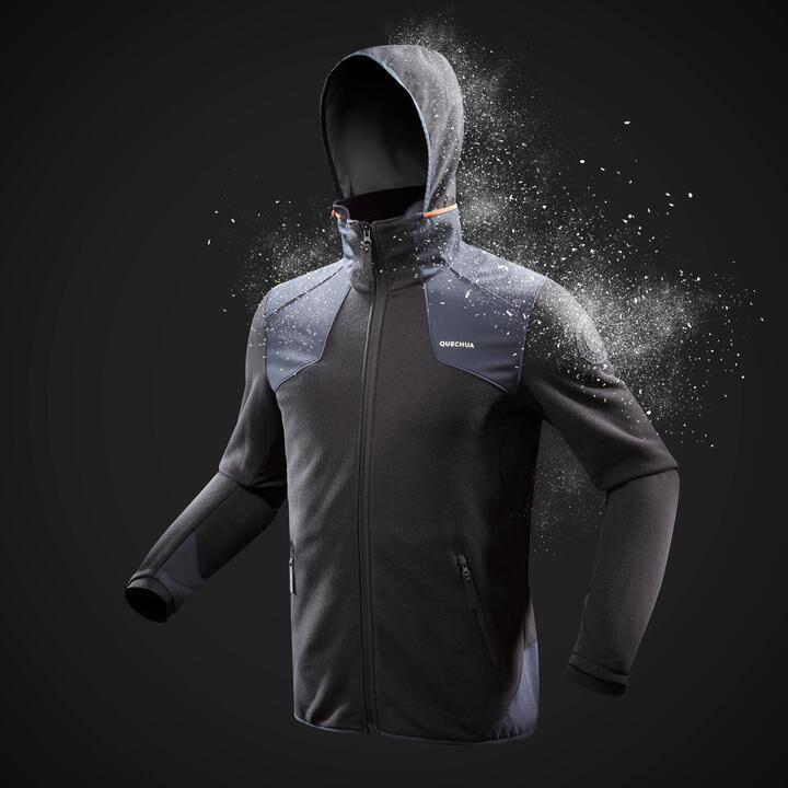Quechua Refurbished Mens Hiking Warm Fleece Jacket 