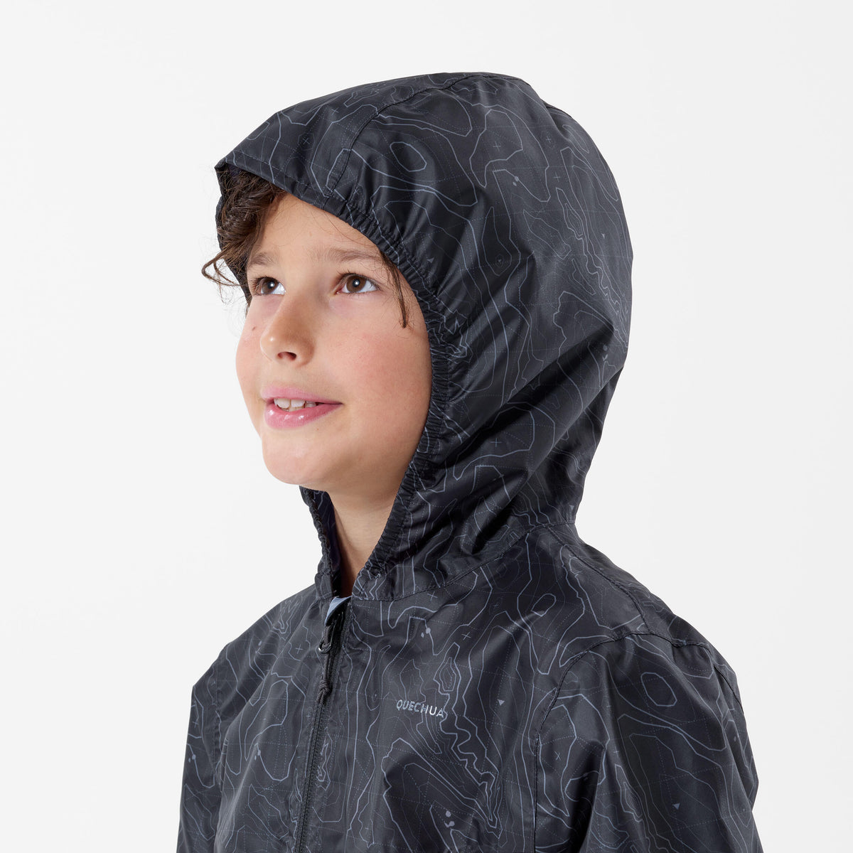 Quechua Kids’ Hiking Waterproof Jacket MH150 7-15 Years 
