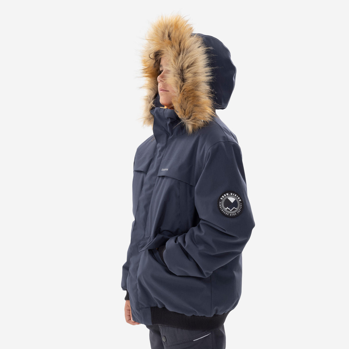 Quechua KIDS’ WARM AND WATERPROOF HIKING JACKET - SH100 -6.5°C - 7