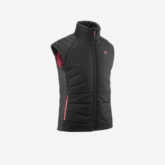 Quechua KIDS’ PADDED HIKING GILET - HYBRID AGED 7-15 