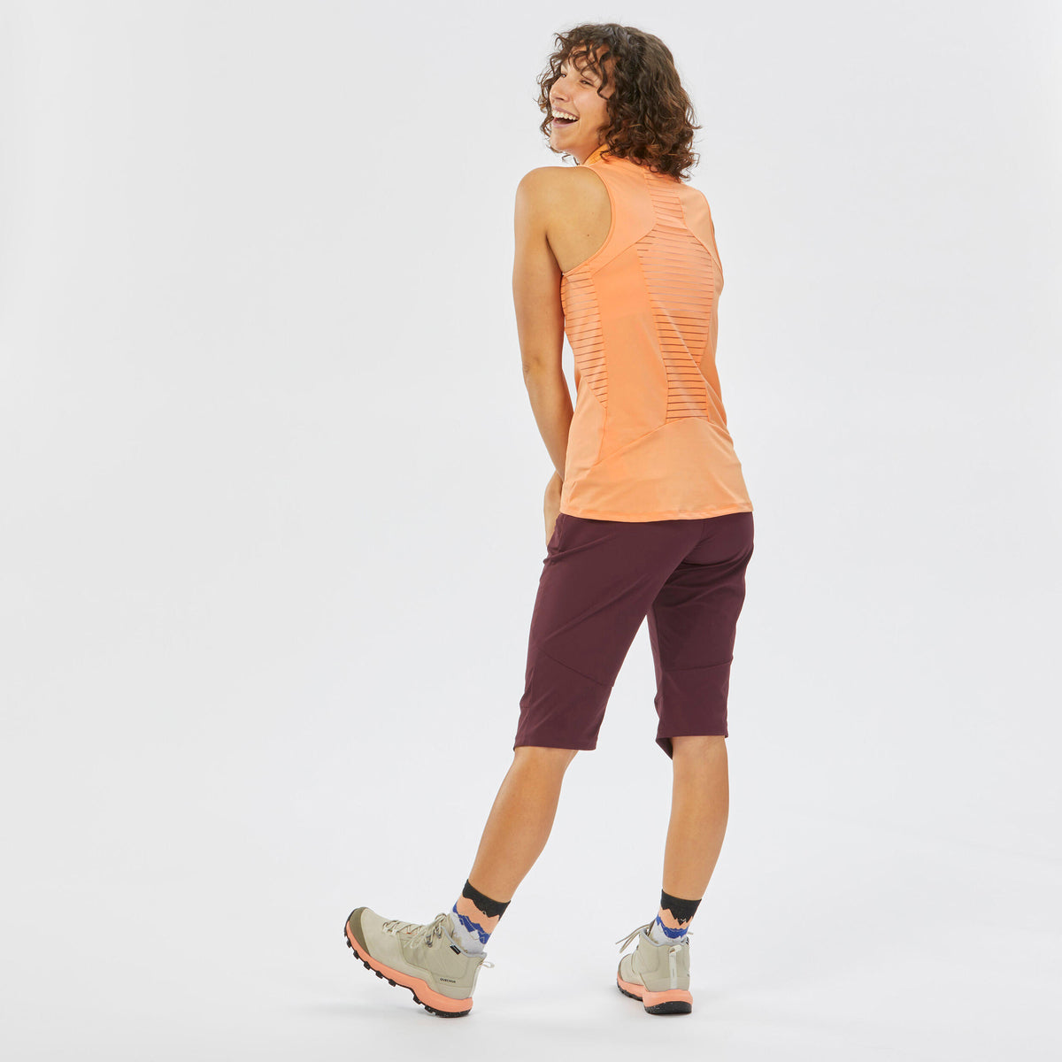 Quechua Women’s Cropped Mountain Walking Trousers MH500