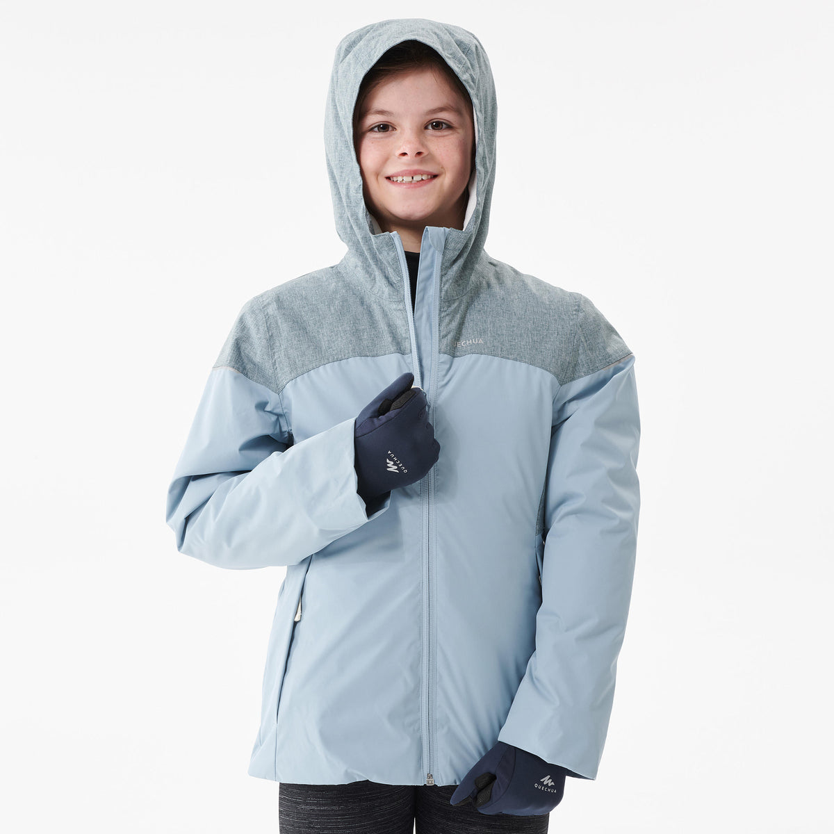 Quechua Kids’ Waterproof Winter Hiking Jacket SH100 X-Warm -3°C Age 7 