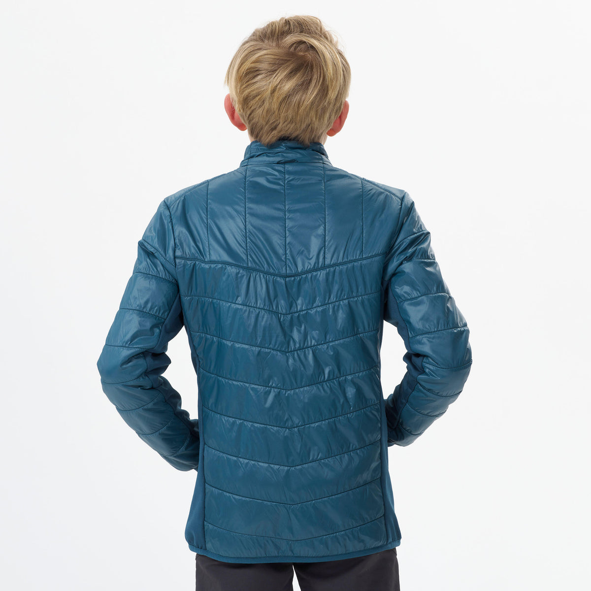 Quechua KIDS’ 3-in-1 WATERPROOF HIKING JACKET - SH500 X-WARM -8°C - AGES 7