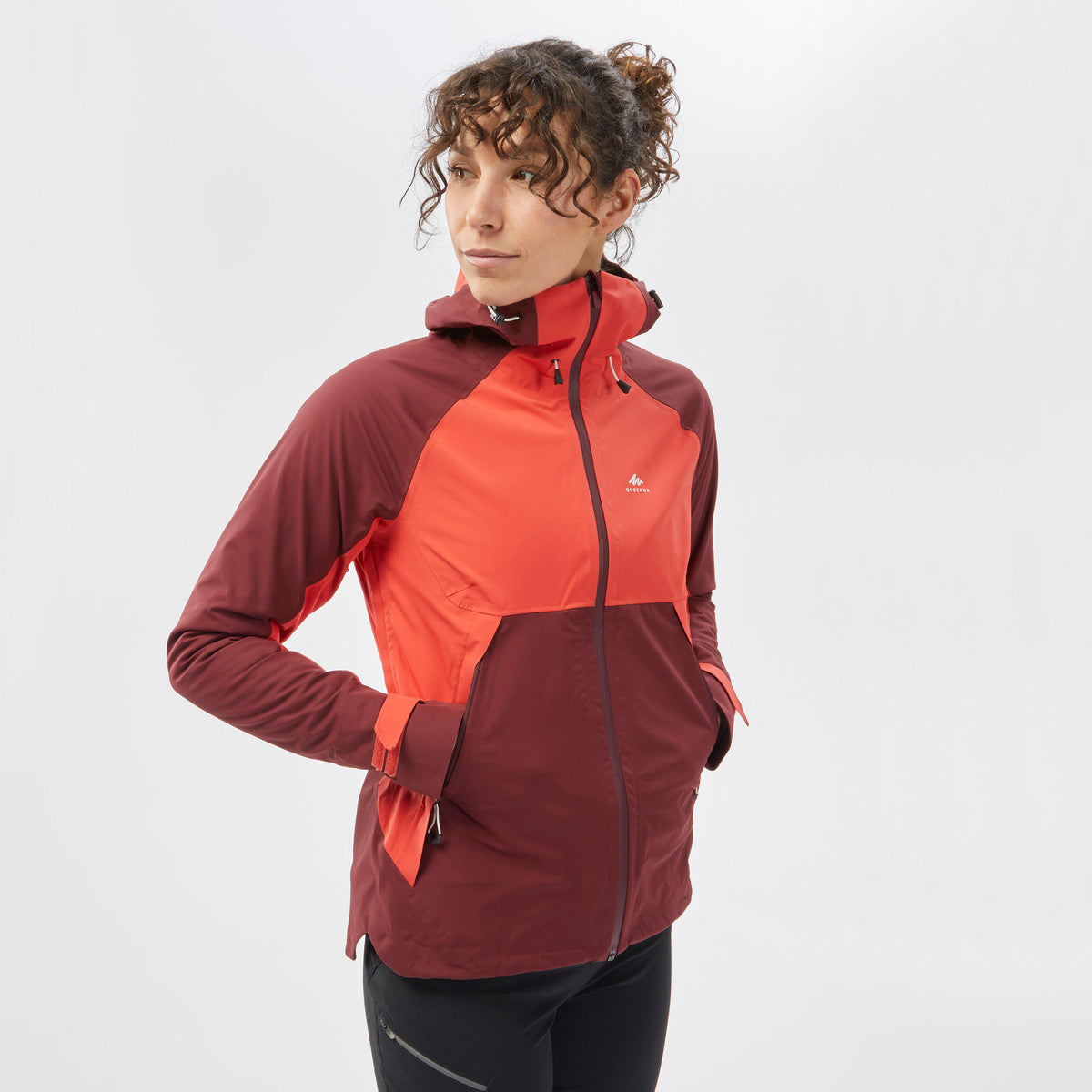 Quechua Women's Waterproof Mountain Walking Jacket 