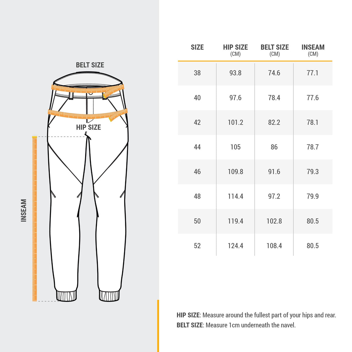 Quechua Men’s Hiking Trousers 