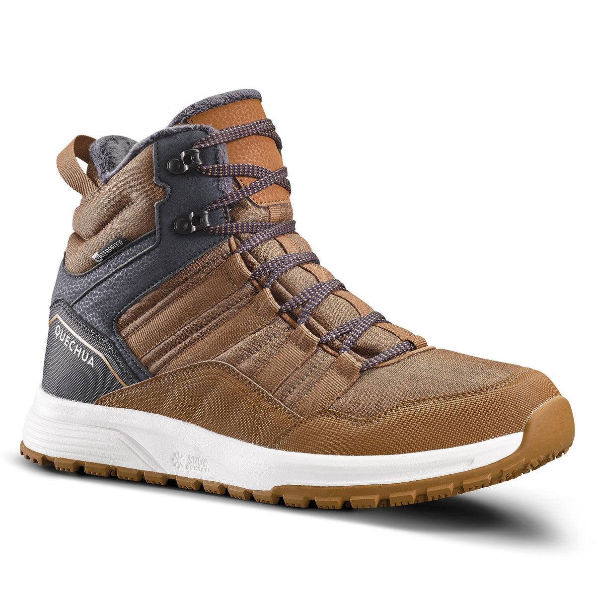 Quechua Men’s Warm And Waterproof Hiking Boots 