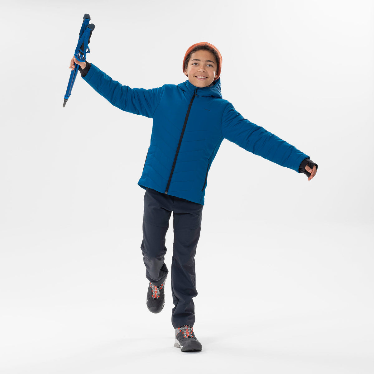 Quechua KIDS’ PADDED HIKING JACKET - AGED 7-15 