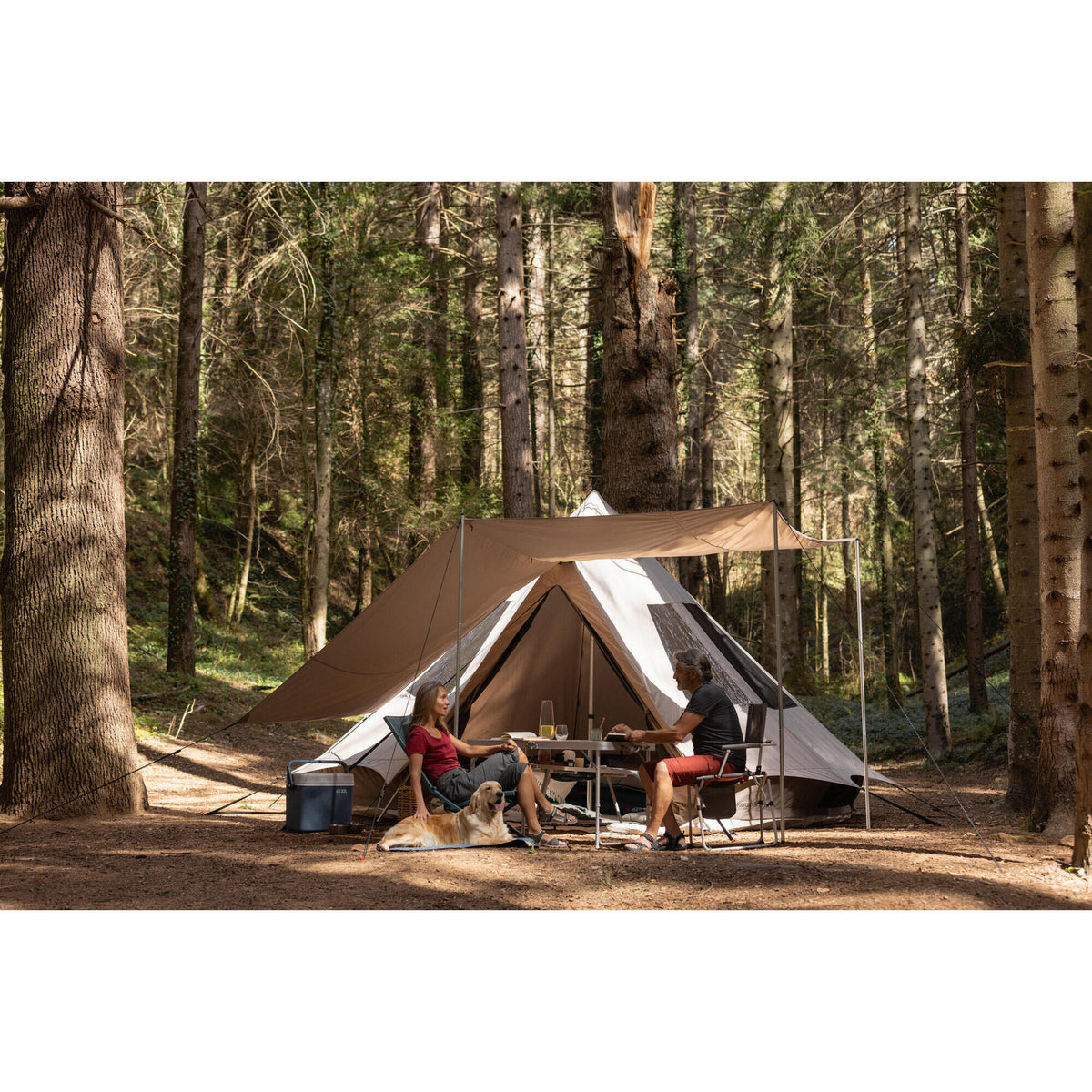 Quechua 5 Man Teepee Tent 