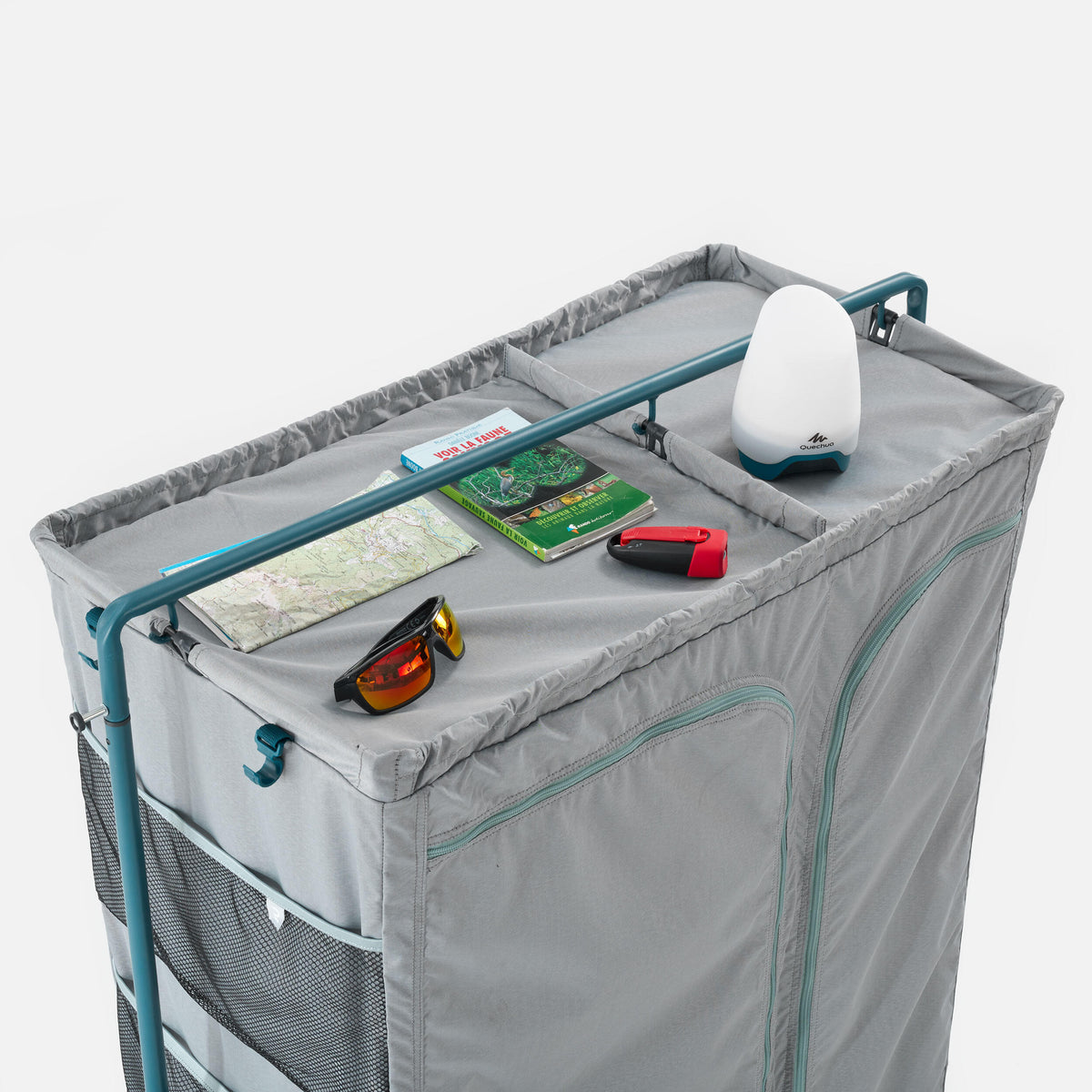 Quechua Large Folding And Compact Camping Wardrobe 