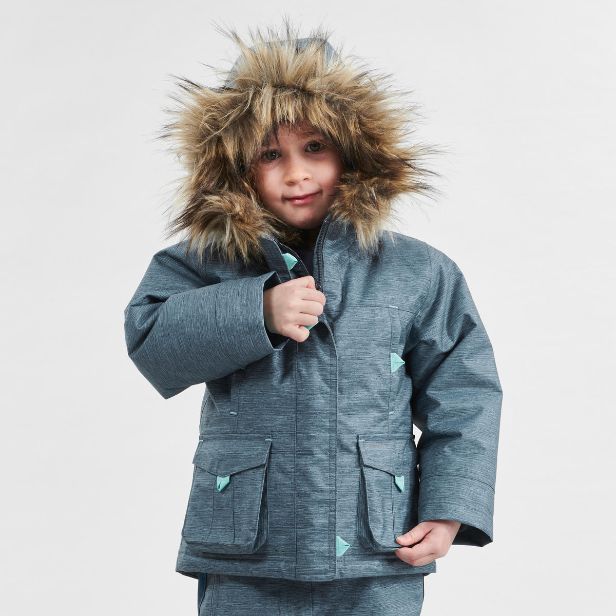 Quechua Kids’ Winter Waterproof Hiking Parka SH500 Ultra-Warm 2