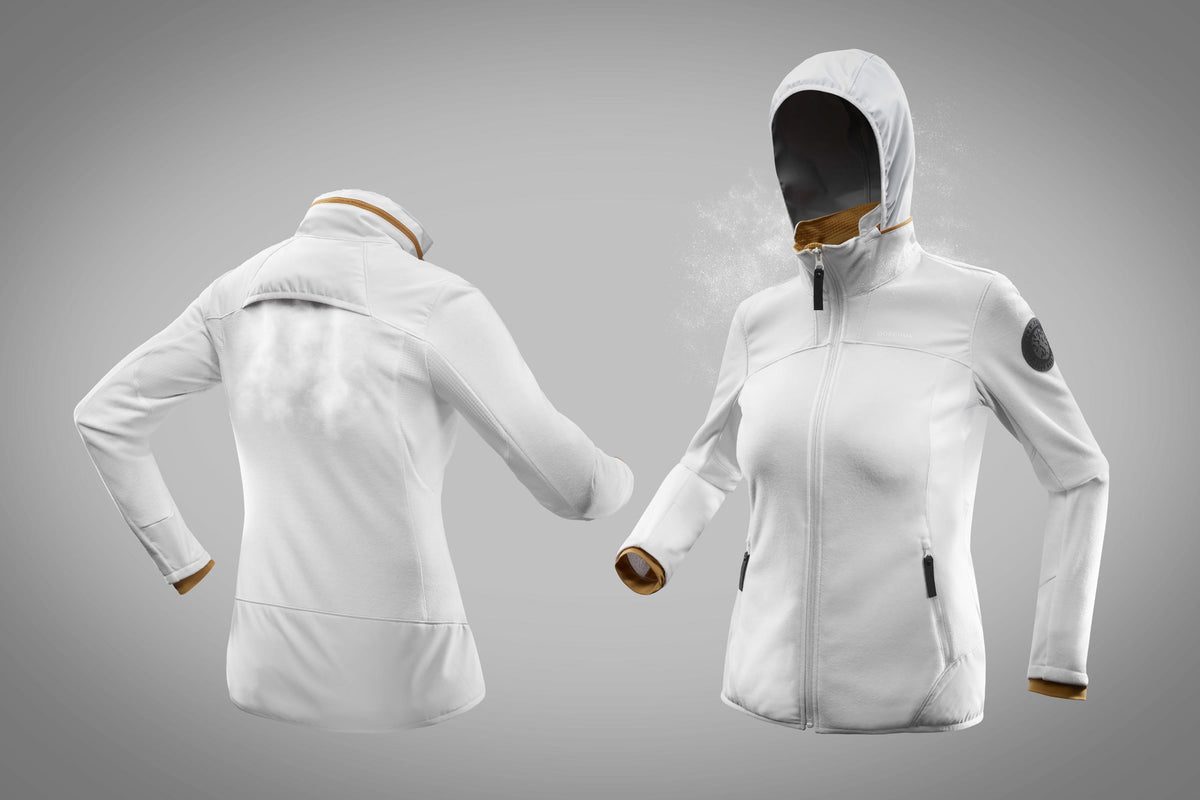 Quechua Women's Warm Fleece Hiking Jacket - SH500 X