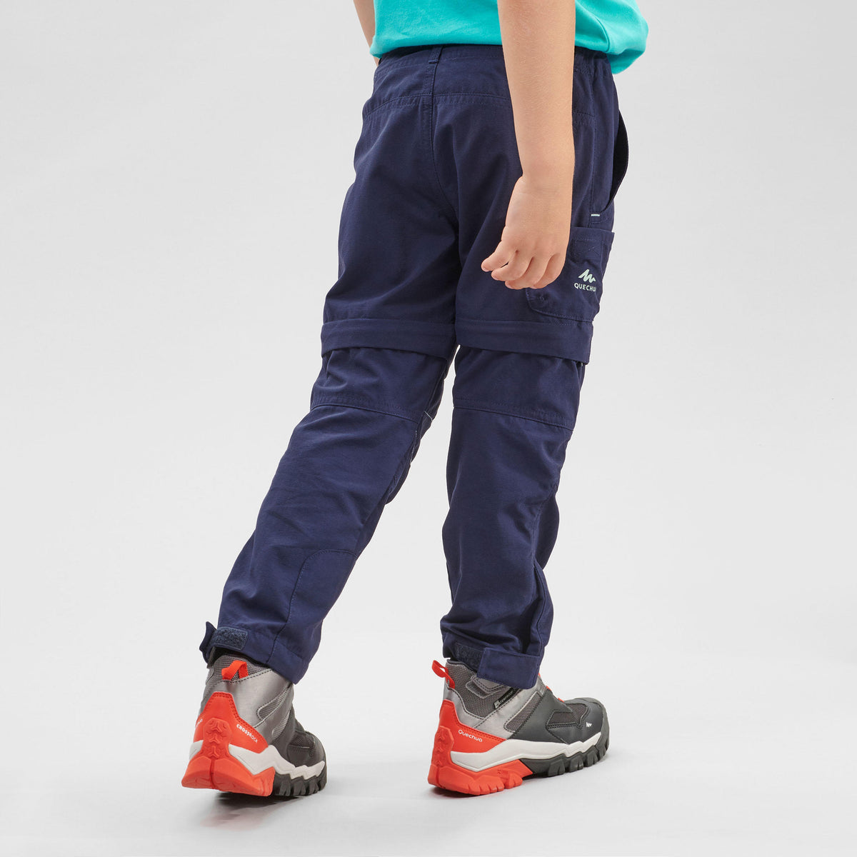 Quechua Kids' Hiking Zip-Off Trousers MH500 2