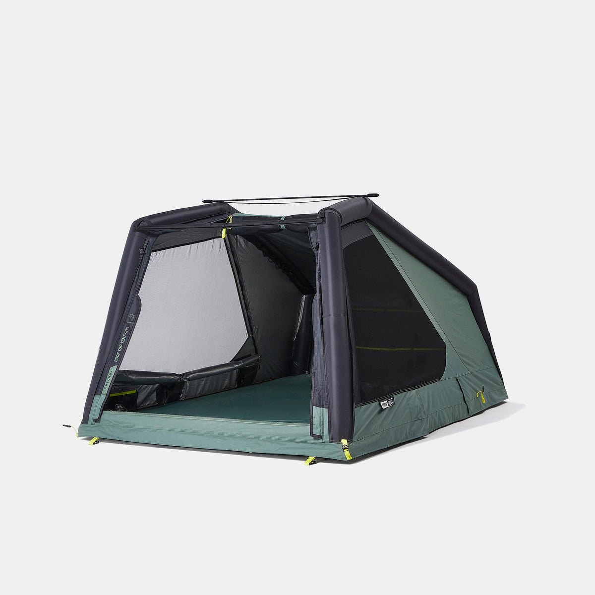 Quechua INFLATABLE ROOF TENT MH900 FRESH & BLACK 2 PERSON