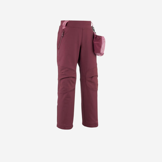 Quechua Kids’ Softshell Hiking Trousers - MH550 - Aged 2-6 