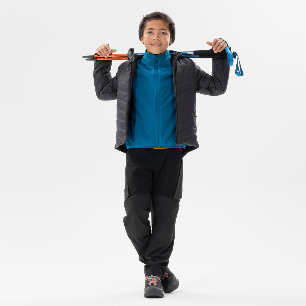Quechua KIDS’ PADDED HIKING JACKET - AGED 7-15 