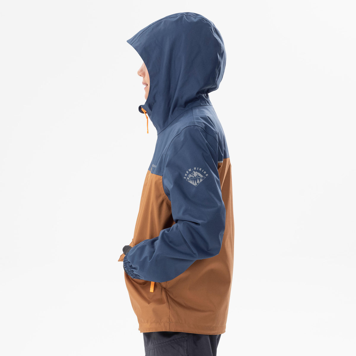Quechua KIDS’ WARM AND WATERPROOF 3-in-1 HIKING JACKET - SH100 -0.5°C - 7
