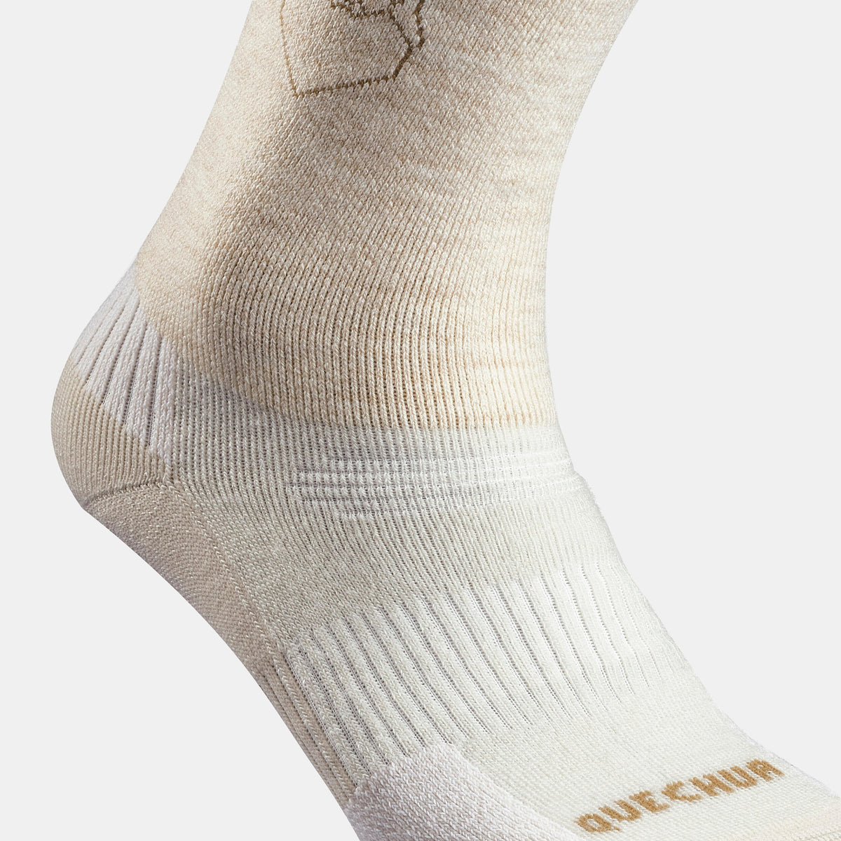 Quechua Warm Hiking Socks SH500 Mid 2 Pairs
