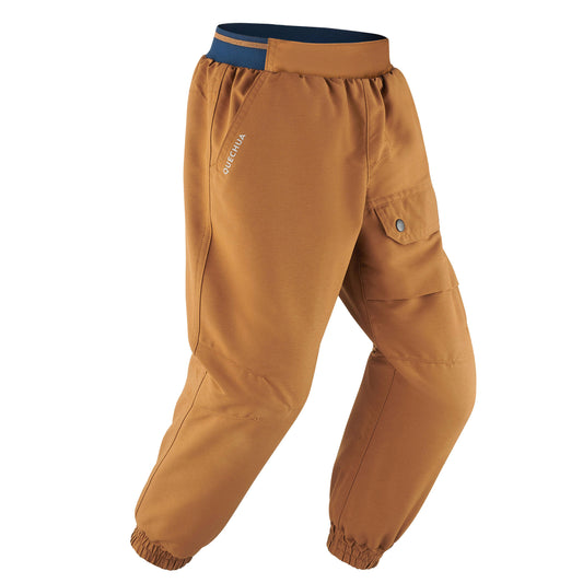 Quechua Children's Warm Water-repellent Hiking Trousers - SH100 - Age 2