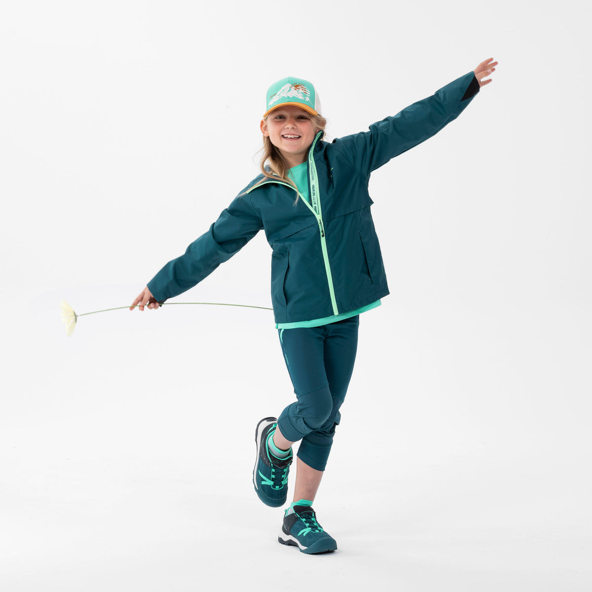 Quechua Kids’ Hiking Leggings - MH500 Aged 7-15 