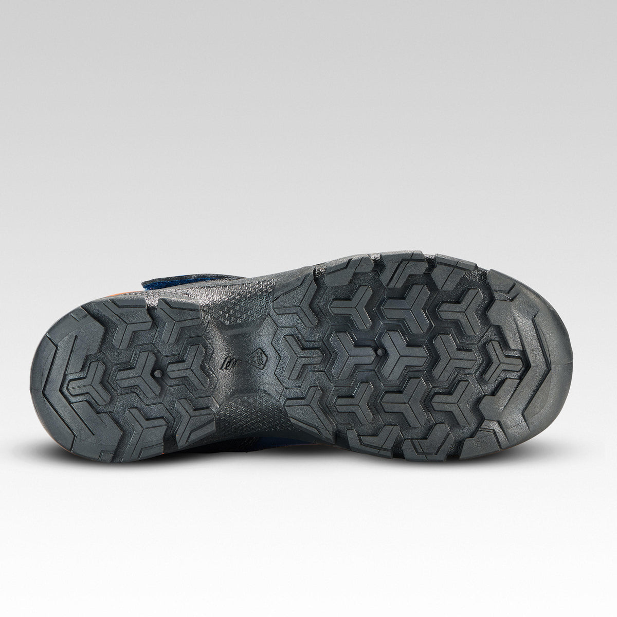 Quechua Kids' Waterproof Walking Shoes - MH120 MID Blue - Size Jr. 10 